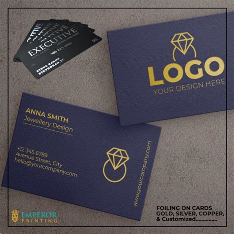 luxury business cards Dubai